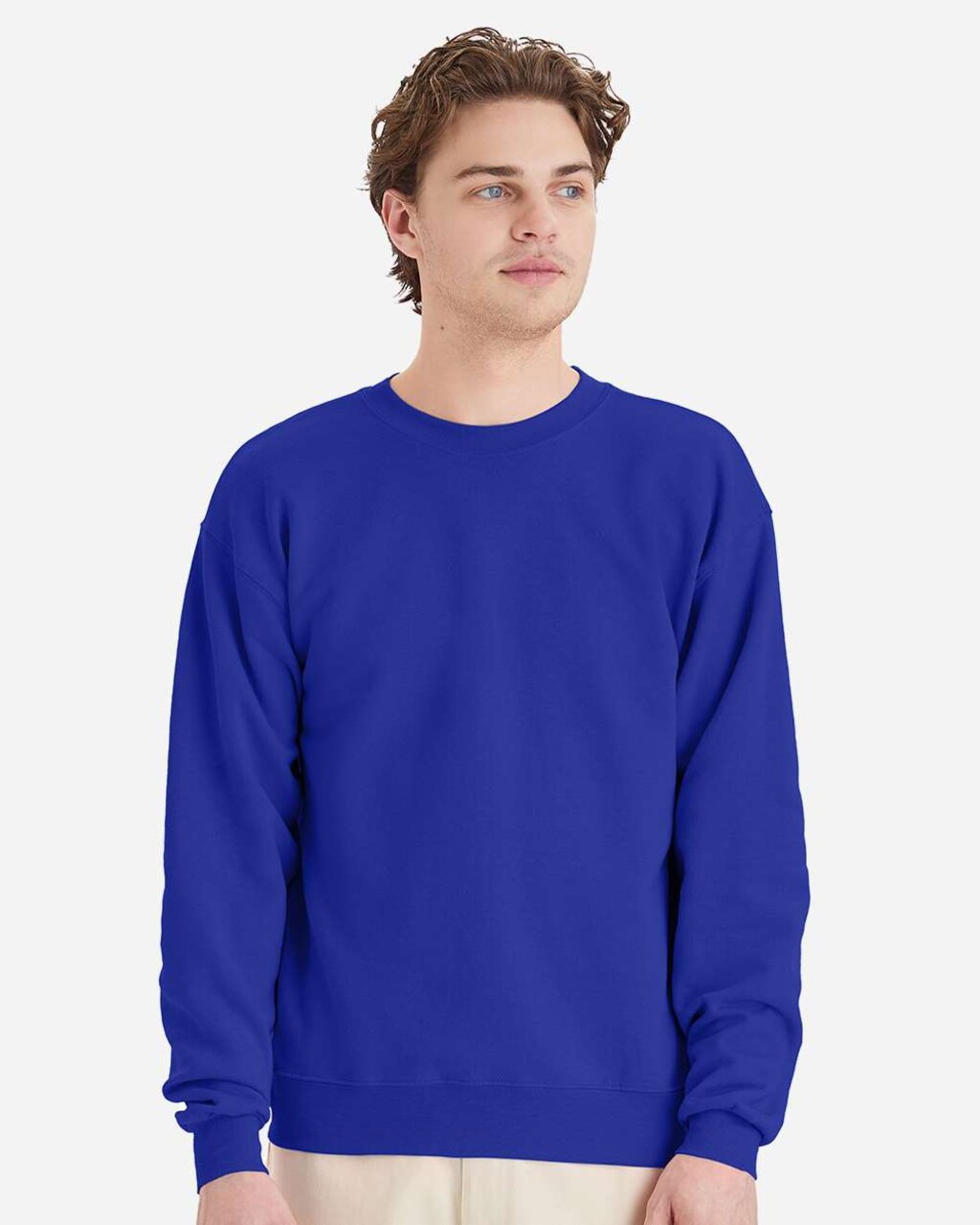 Hanes Unisex EcoSmart Fleece Crewneck Sweatshirt For Casual Wear